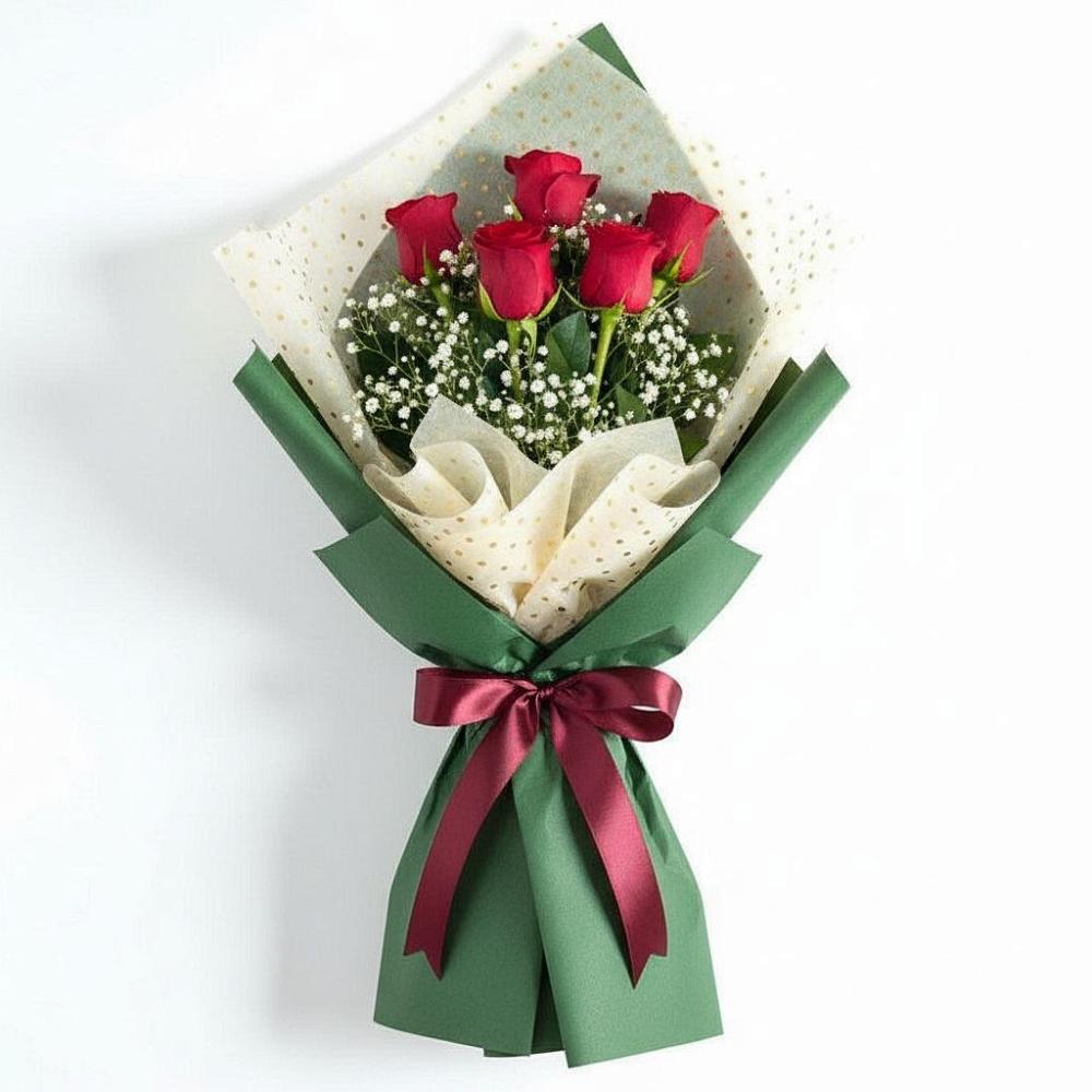 Букет цветов из: Розы в Губино