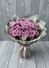 Букет цветов из:  Хризантемы #REPLACE_PRED# Губино