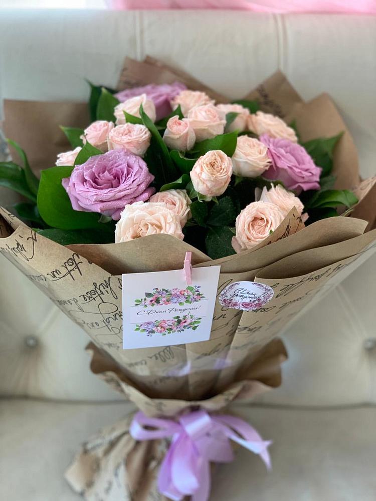 Букет цветов из: Розы в Губино