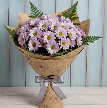 Букет цветов из:  Хризантемы #REPLACE_PRED# Губино