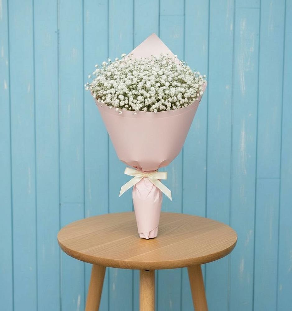 Букет цветов из: Гипсофила в Губино