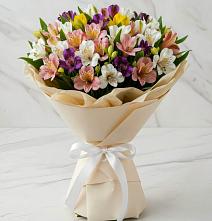 Букет цветов из:  Альстромерии в Губино