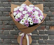 Букет цветов из:  Хризантемы #REPLACE_PRED# Губино