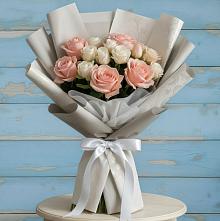 Букет цветов из:  Розы #REPLACE_PRED# Губино