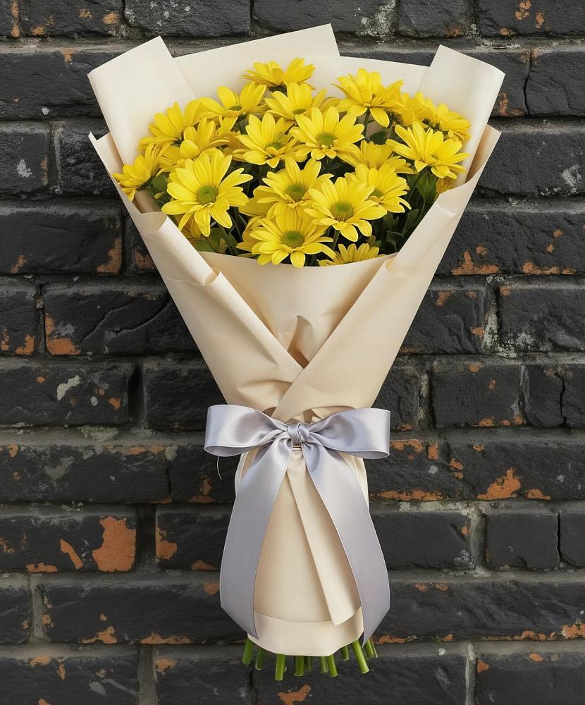 Букет цветов из: Хризантемы в Губино