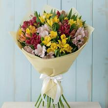 Букет цветов из:  Альстромерии в Губино