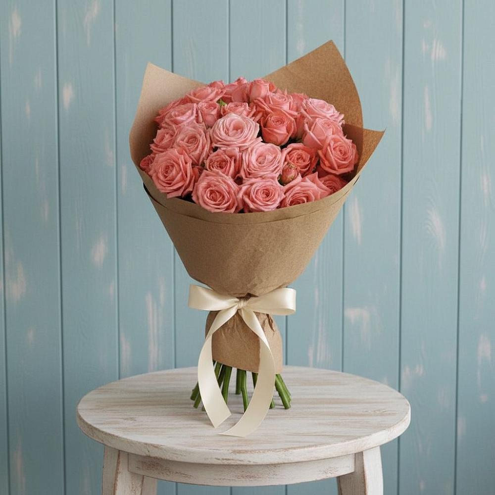 Букет цветов из: Розы в Губино